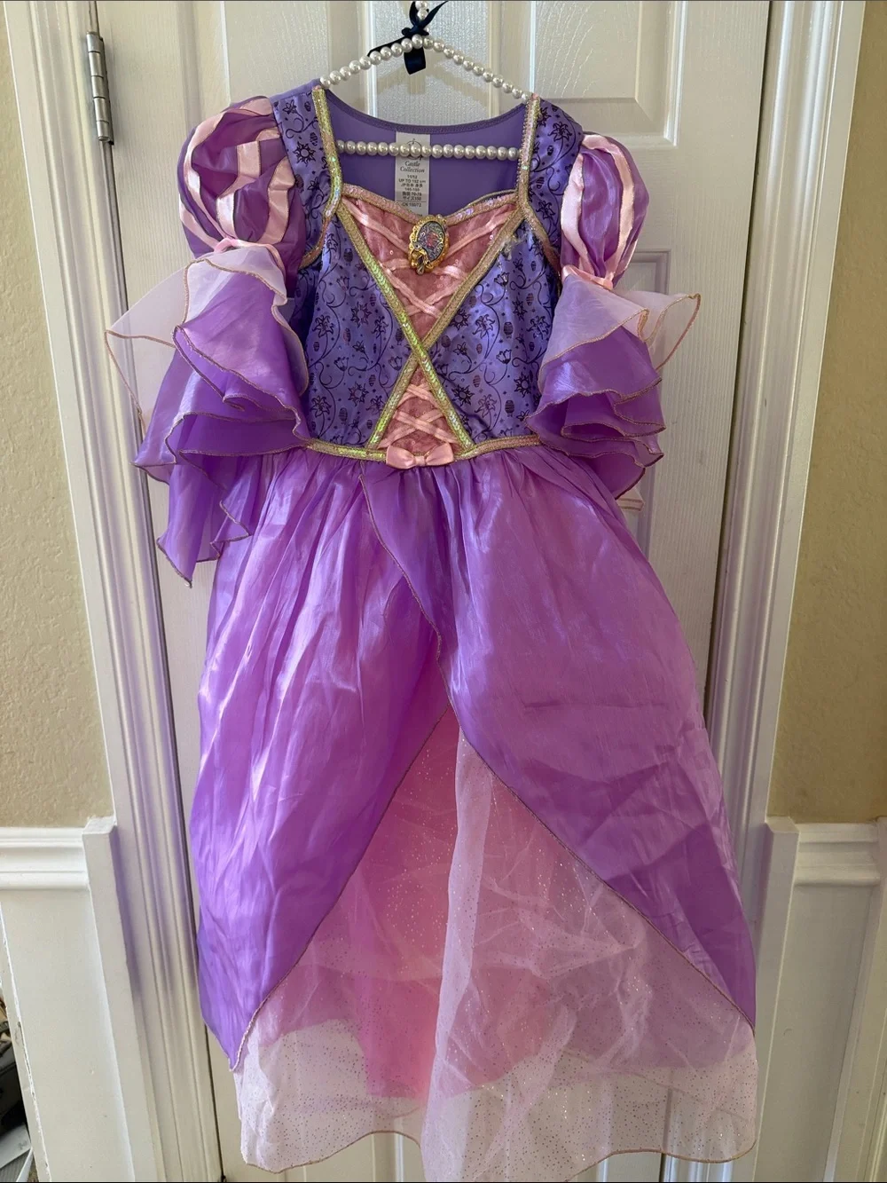 Disneyland Rapunzel Tangled Purple Princess Dress (Castle Collection) size 11/12